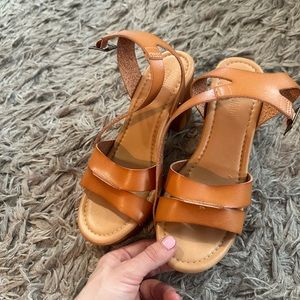 short summer heeled sandals